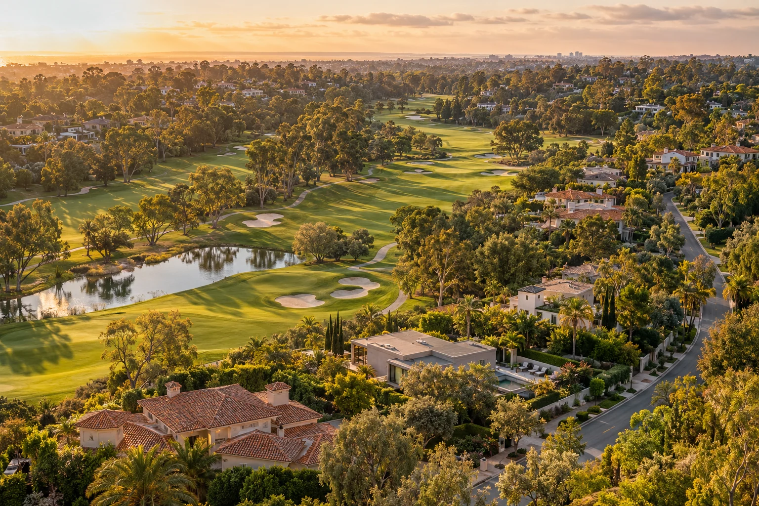 AI-created interpretation of Big Canyon, Newport Beach