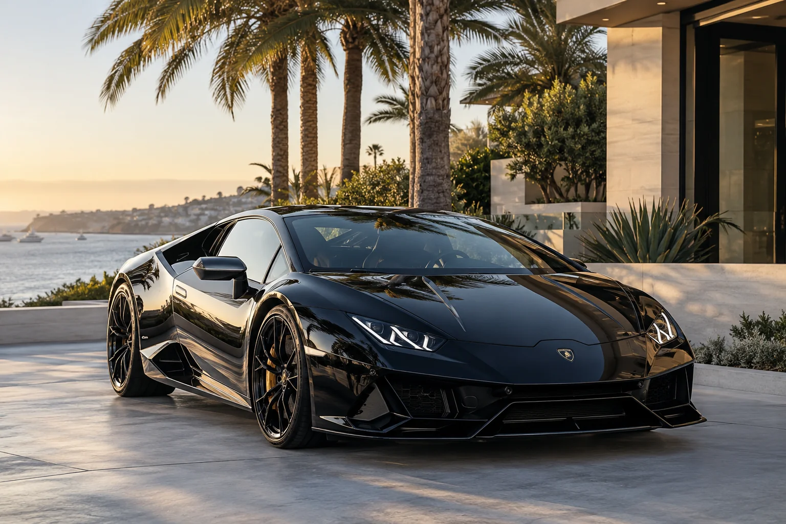 AI-created editorial Lamborghini Huracán